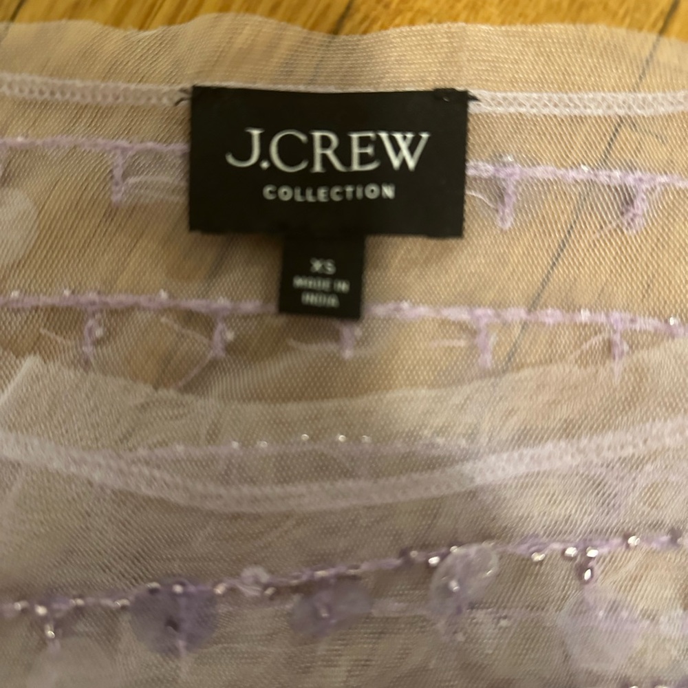 J.Crew Collection Lilac Sheer Ensemble - Picture 4 of 5